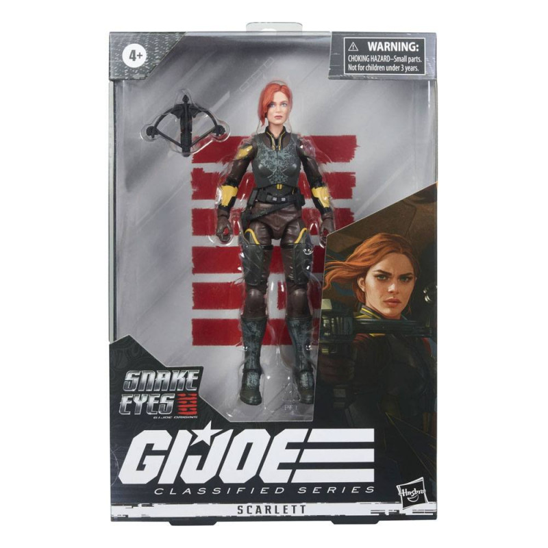 G.I. Joe Classified Series Snake Eyes: G.I. Joe Origins Scarlett Action Figure