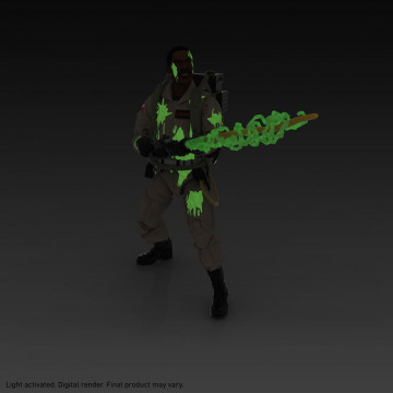 Ghostbusters Plasma Series Action Figure Glow-in-the-Dark Winston Zeddemore