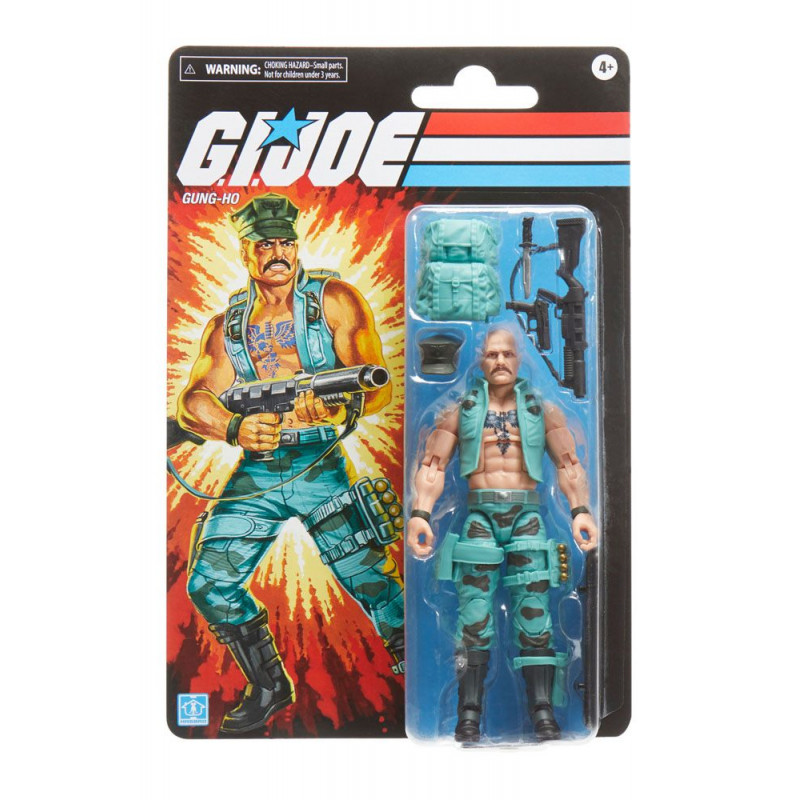 G.I. Joe Retro Classified Series Gung-Ho Action Figure