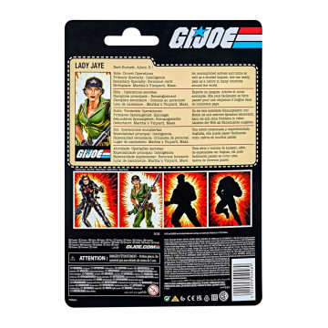 G.I. Joe Retro Classified Series Lady Jaye Action Figure