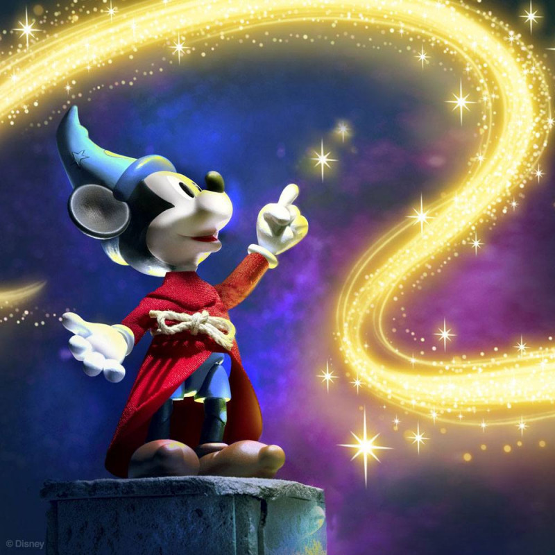 Disney Ultimates Action Figure Sorcerer's Apprentice Mickey Mouse 18 cm