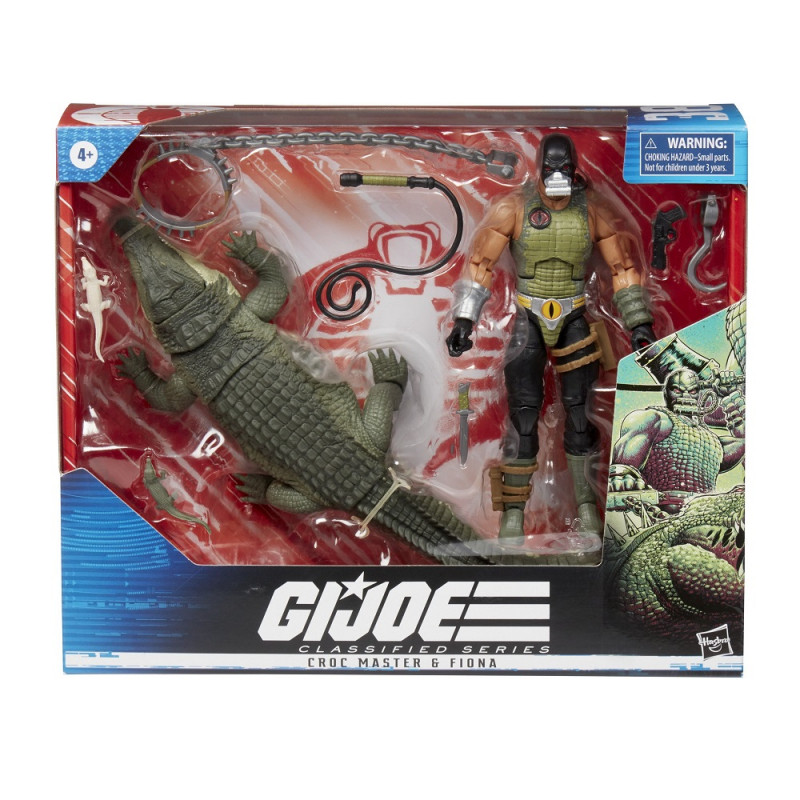 G.I. Joe Classified Series Croc Master & Fiona Action Figure
