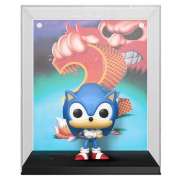 Sonic the Hedgehog 2 POP! Game Cover Vinyl Figure Sonic Exclusive