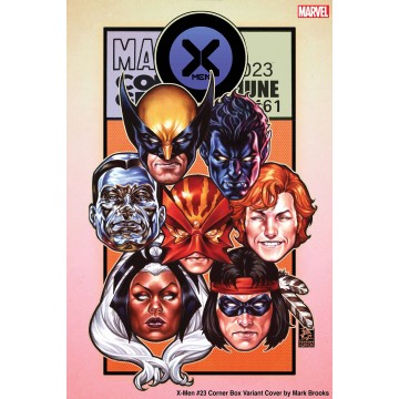 X-MEN 23 MARK BROOKS CORNER...