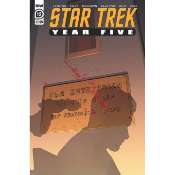 STAR TREK YEAR FIVE 12 CVR...
