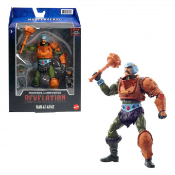 Masters of the Universe: Revelation Masterverse Action Figure 2021 Man-At-Arms